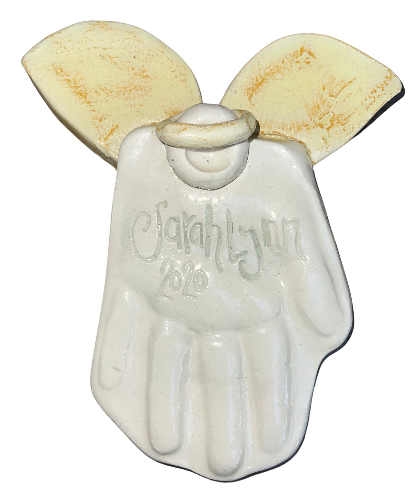 Angel Hand or Foot or Paw Ornament